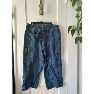 Eddie Bauer Denim Cargo Pants